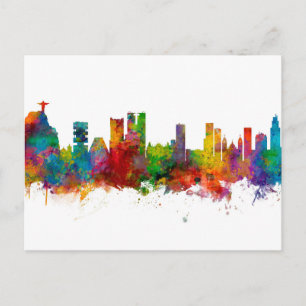 Carte Postale Paysage de Rio de Janeiro Brésil