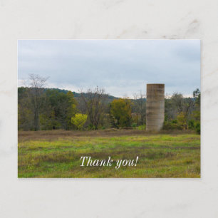 Carte Postale Paysage de silo rural