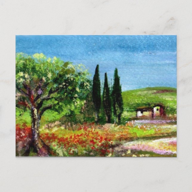 CARTE POSTALE PAYSAGE DE TOSCANE 5 (Devant)