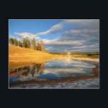 Carte Postale Paysage de Yellowstone<br><div class="desc">Paysage de Yellowstone.</div>