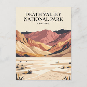 Carte Postale Paysage Death Valley National Park Californie