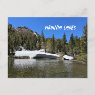 Carte Postale Paysage des lacs de Californie