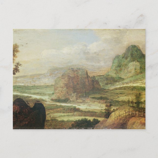 Carte Postale Paysage des montagnes (Devant)