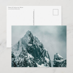 Carte Postale Paysage des montagnes arctiques