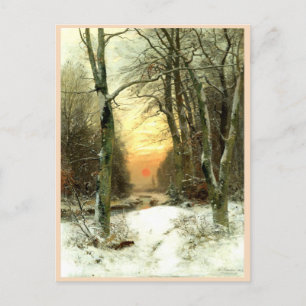 Carte Postale Paysage d'hiver