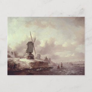 Carte Postale Paysage d'hiver 3