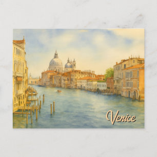 Carte Postale Paysage du Grand Canal de Venise