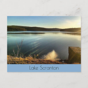 Carte Postale Paysage du lac Scranton-Twilight