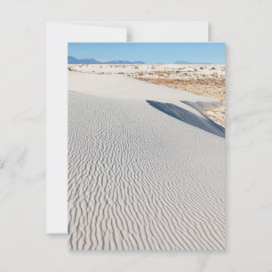 Carte Postale Paysage du parc national de White Sands