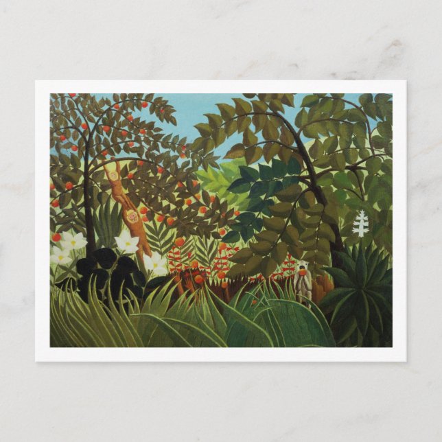 Carte Postale Paysage exotique (Devant)