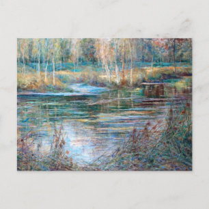 Carte Postale Paysage fluvial, Val-Saint-Martin par Julia Beck