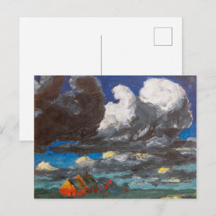 Carte Postale Paysage, Frise du Nord   Emil Nolde  