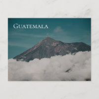Paysage guatémaltèque Volcan et Montagne 