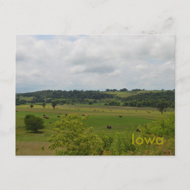 Carte postale Paysage Iowa (Devant)