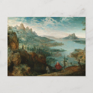 Carte Postale Paysage La Fuite en Égypte par Bruegel l'Ancien P
