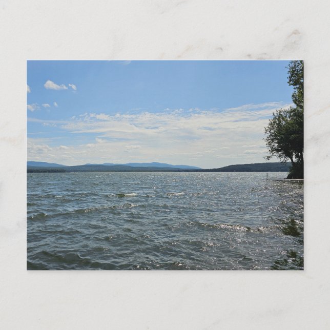 Carte Postale Paysage lacustre (Devant)