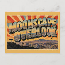 Paysage lunaire surplombant les montagnes des Badl