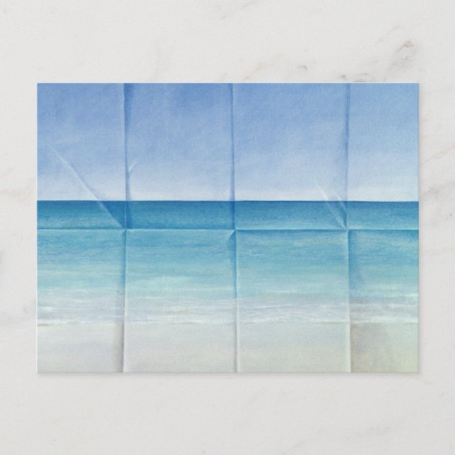 Carte Postale Paysage marin 1984 (Devant)