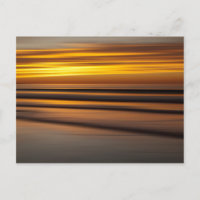 Paysage marin abstrait au coucher du soleil, CA