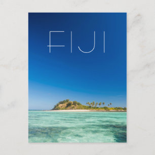 Carte Postale Paysage marin de Blue Lagoon, Fidji