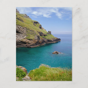 Carte Postale Paysage marin de Tintagel en Cornouailles
