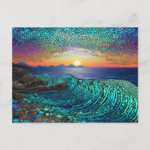 Carte Postale Paysage marin Mirage aquatique