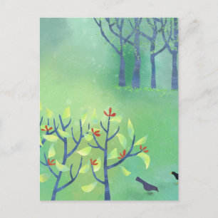 Carte Postale Paysage moderne Vert