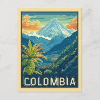 Paysage montagnard colombien
