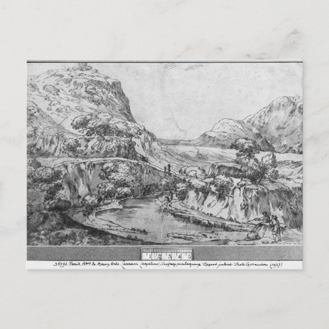 Carte Postale Paysage montagneux (Devant)