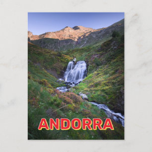 Carte Postale Paysage Montagneux En Andorre