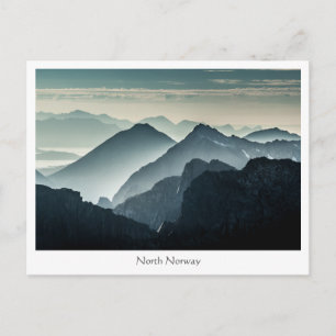 Carte Postale Paysage montagneux norvégien