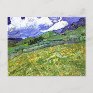 Carte Postale Paysage montagneux, Van Gogh Art