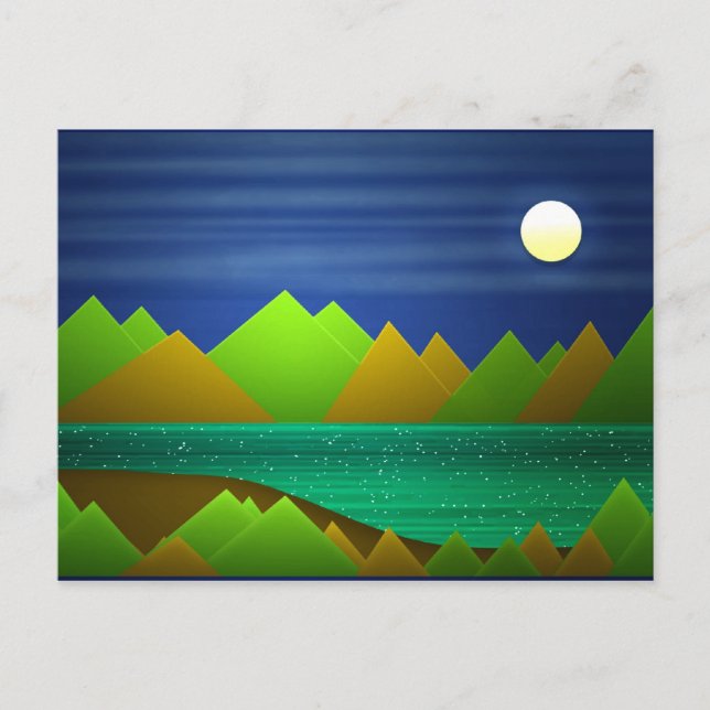 Carte postale Paysage Nature (Devant)