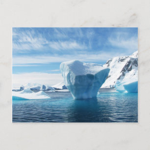 Carte Postale Paysage naturel de l'Iceberg Antarctique