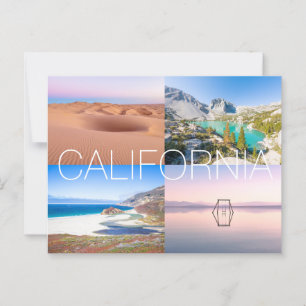 Carte Postale Paysage naturel pittoresque Californie