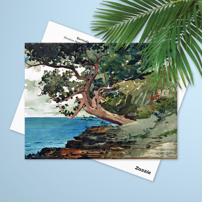 Carte Postale Paysage océanique des Bermudes Winslow Homer (Créateur téléchargé)