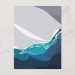 Carte Postale Paysage océanique iceberg