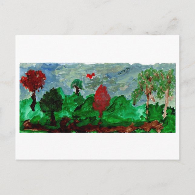 Carte postale paysage paisible (Devant)