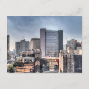 Carte Postale Paysage Panoramique De Mexico