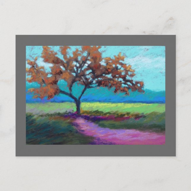 Carte Postale paysage pastel (Devant)