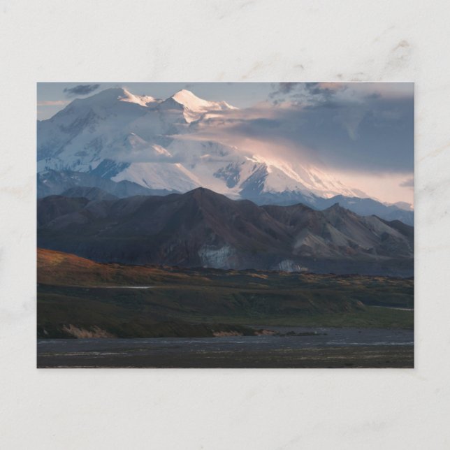 Carte Postale Paysage pittoresque Denali, Alaska (Devant)