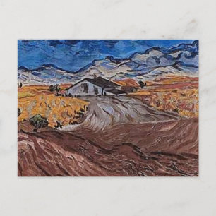 Carte Postale Paysage Près De Saint-Rémy, Vincent van Gogh Fine