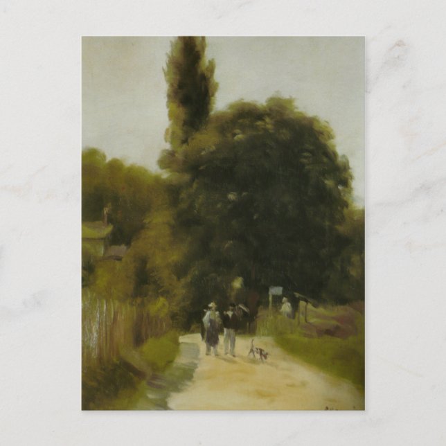 Carte Postale Paysage Renoir Pierre Auguste à deux chiffres (Devant)