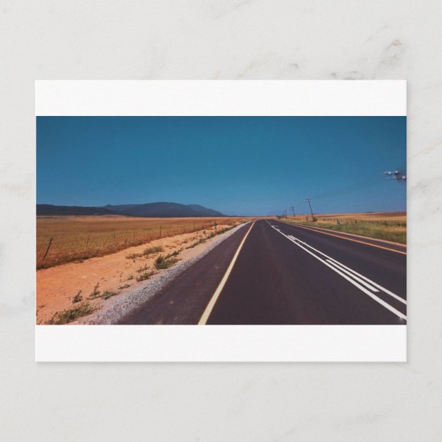 Carte Postale Paysage routier du Cap (Devant)