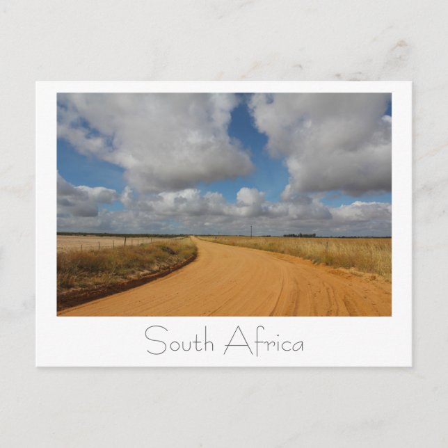 Carte postale Paysage Sud-Africain (Devant)