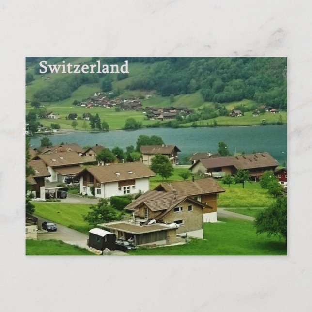 Carte postale Paysage Suisse (Devant)