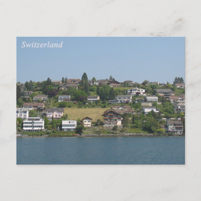 Carte postale Paysage Suisse (Devant)