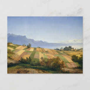 Carte Postale Paysage suisse par Alexandre Calame