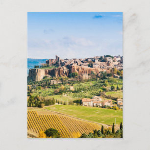 Carte Postale Paysage sur Orvieto