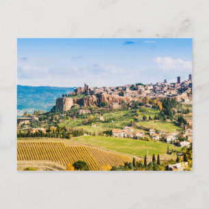 Carte Postale Paysage sur Orvieto